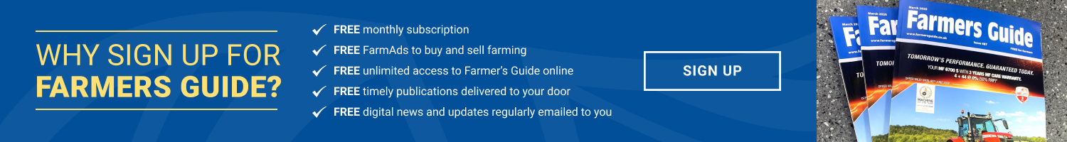 sign up to farmers guide